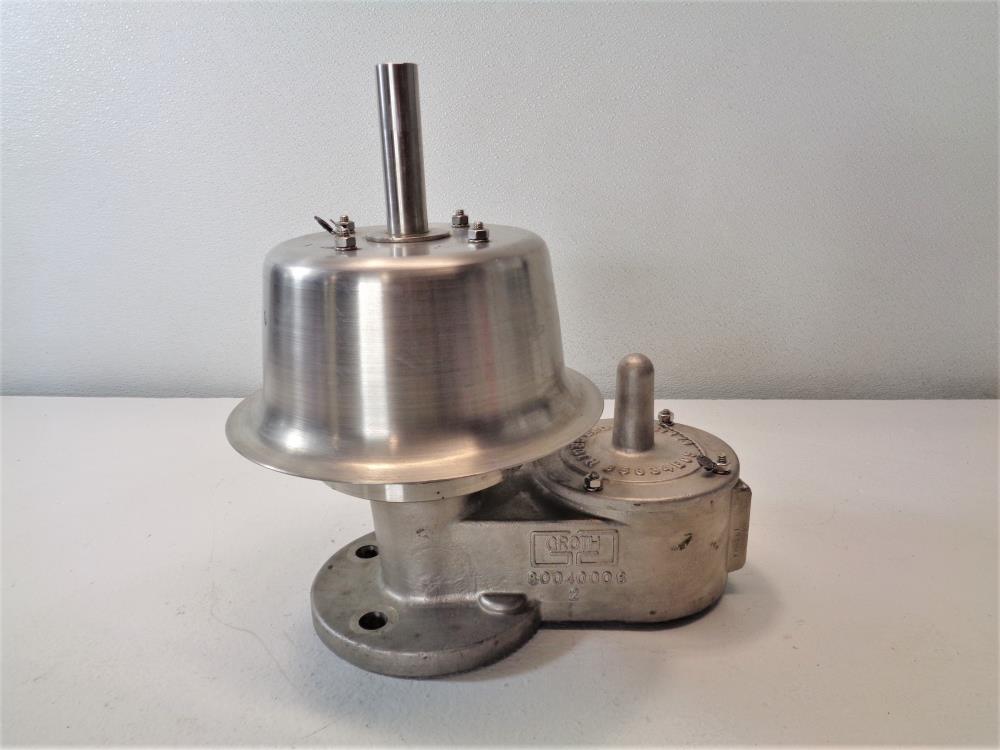 Groth 2" 150# CF8M Vacuum Relief Valve 1200A-02-555-T0Z